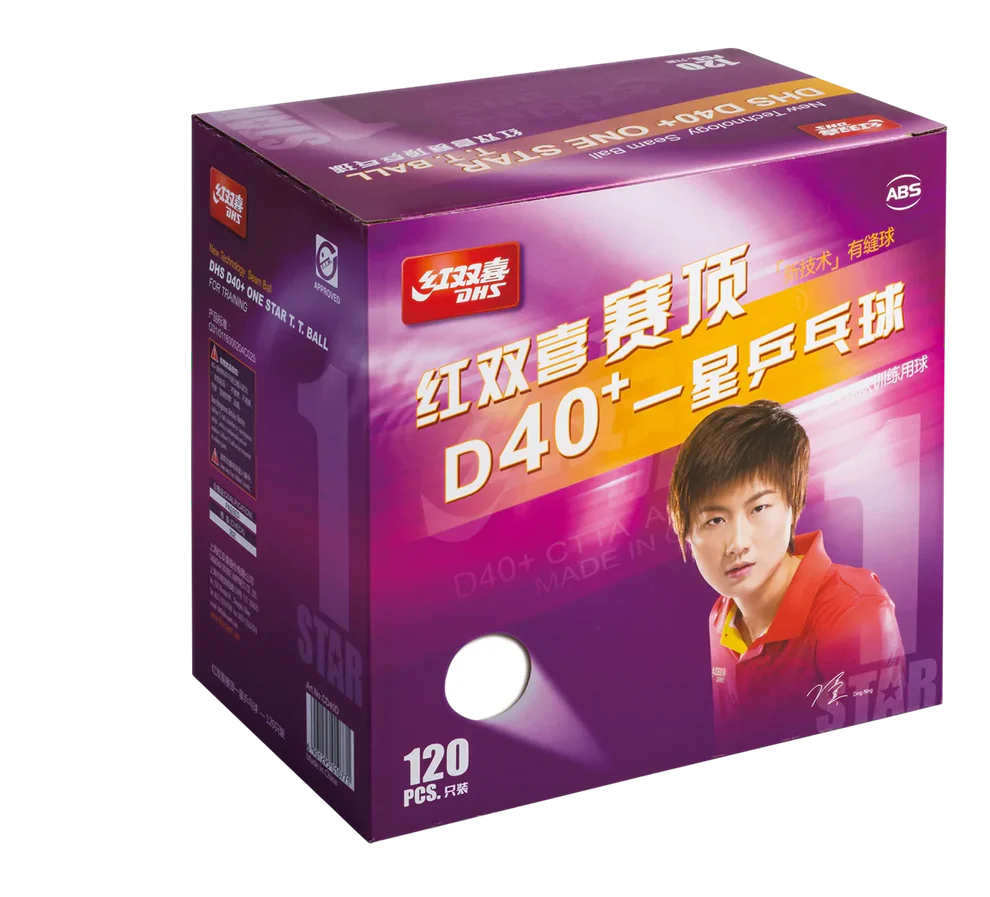 DHS D40+ 1 Star Ball (Pack of 120)