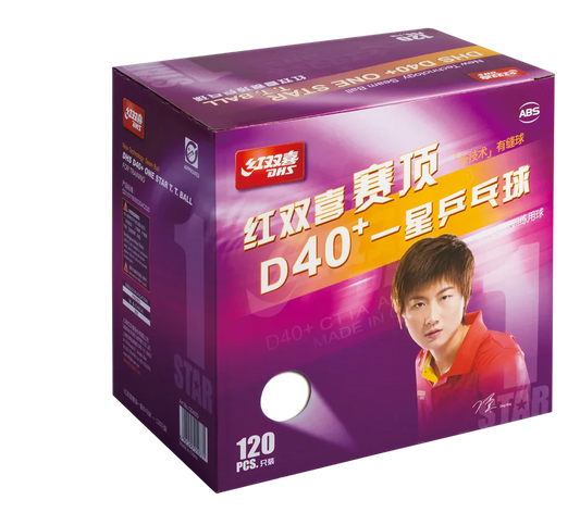 DHS D40+ 1 Star Ball (Pack of 120)